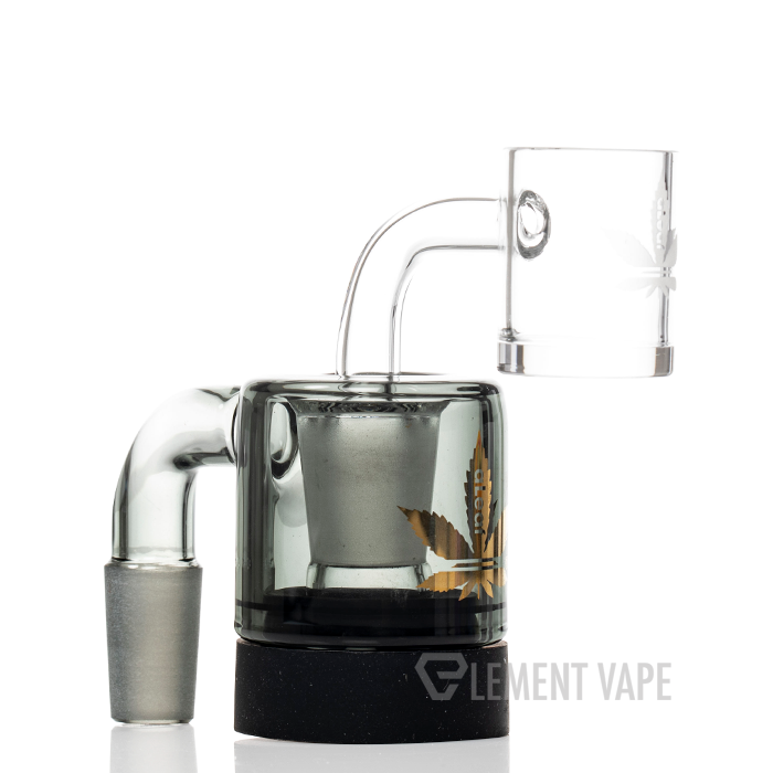 AL Banger Reclaimer Kit 14mm Male 90 Degree / Black